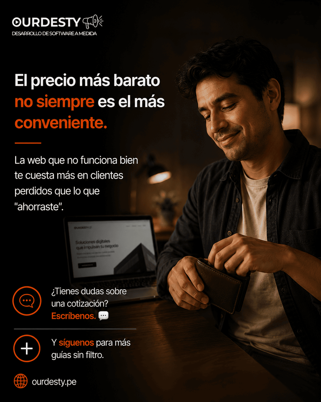 el precio mas barato no siempre es la mas conveniente