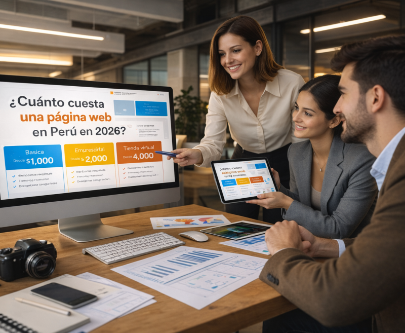 costo pagina web precio lima peru